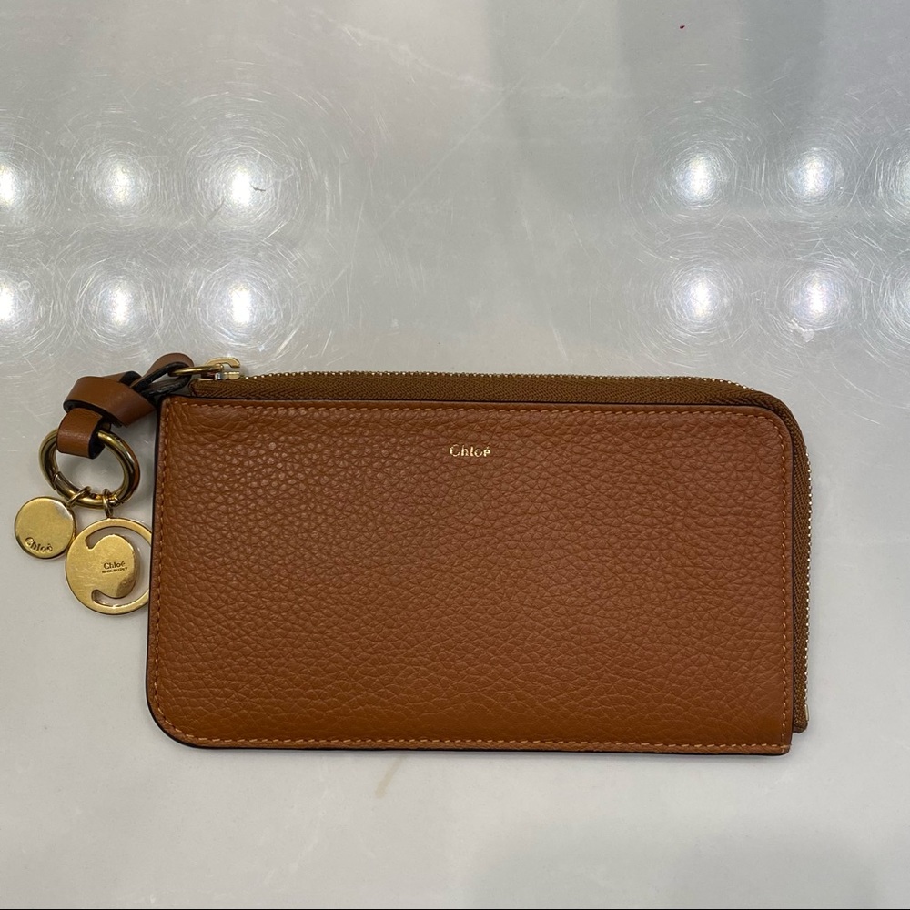 Chloé Alphabet leather wallet